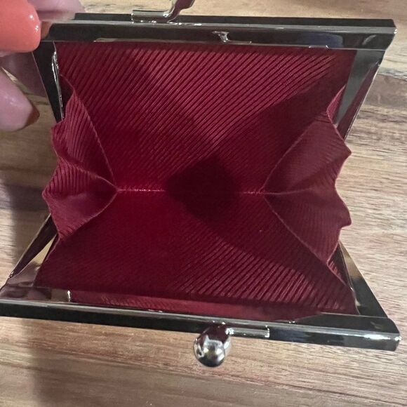 VTG Rare Japanese coin purse Nishijin Ori small wallet Excellent Condition - Picture 5 of 5